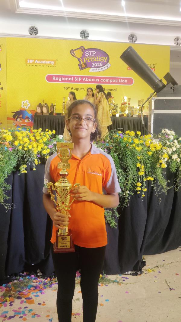 Adding to a long run of competition results for SIP Abacus Adyar.