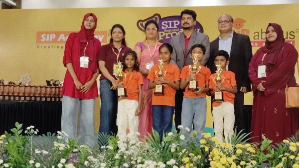Our students and teachers together at the Regional Prodigy prize ceremony.