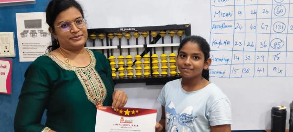Level certificates are presented in class, in front of classmates.