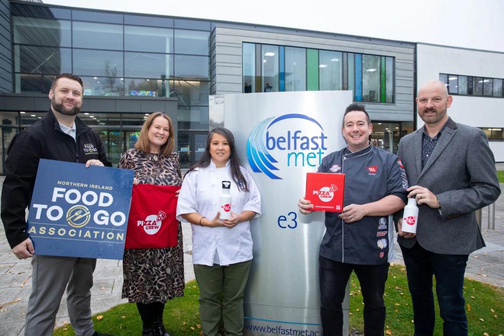 Local Champion Ciaran Kelly Mentors Next Gen Pizza Chefs in Belfast