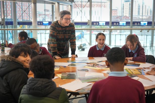 North Belfast Students and Poet Niamh McNally Inspire Grand Central Poetry