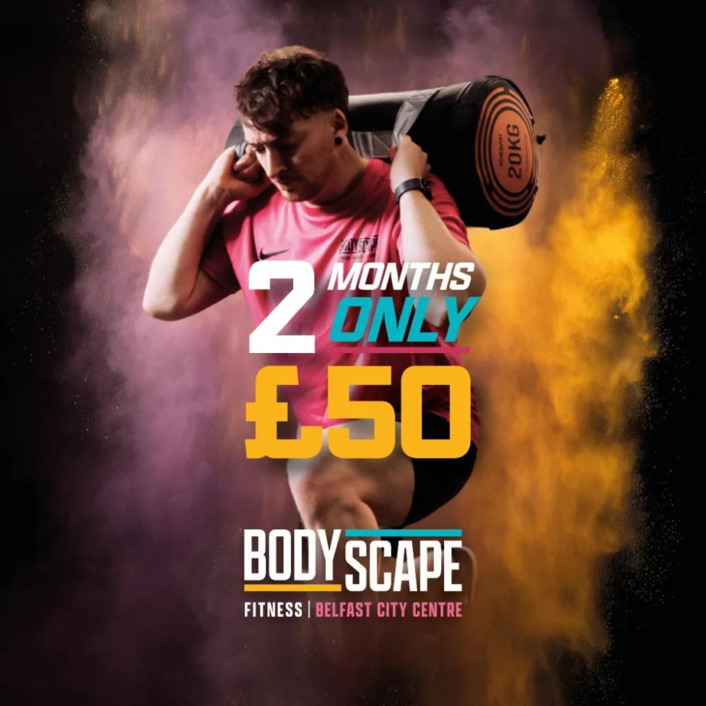Get Fit for Less! Win a Year or Join Bodyscape for 2 Months at £50 Get Fit for Less! Win a Year or Join Bodyscape for 2 Months at £50