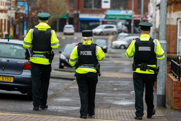 Items Seized During North Belfast Police Operation