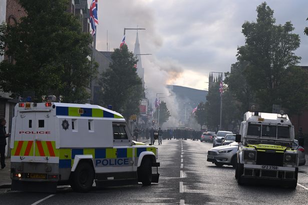 Belfast man danced on roof of police Land Rover and incited others to riot, court told