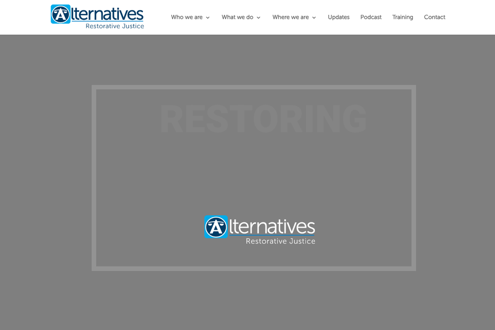Website screenshot of North Belfast Alternatives