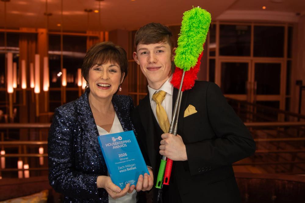 Belfast Hotels Shine as Housekeeping Heroes Honoured at NIHF Awards Belfast Hotels Shine as Housekeeping Heroes Honoured at NIHF Awards