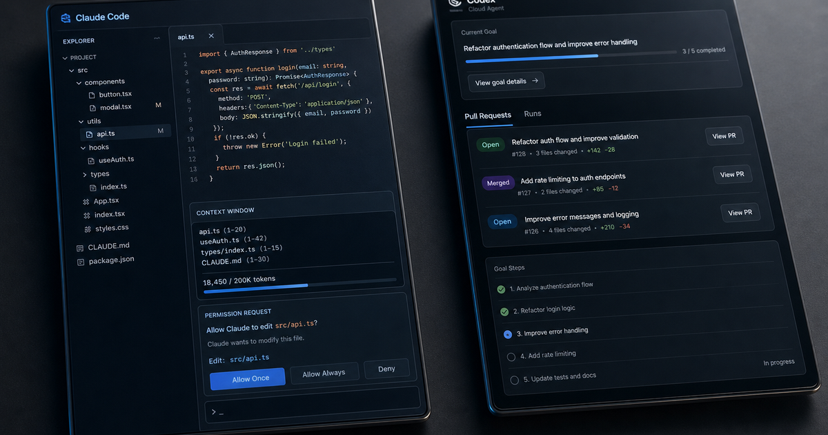 Claude Code vs Codex: Which AI Coding Agent Wins in 2026? — vexp Blog
