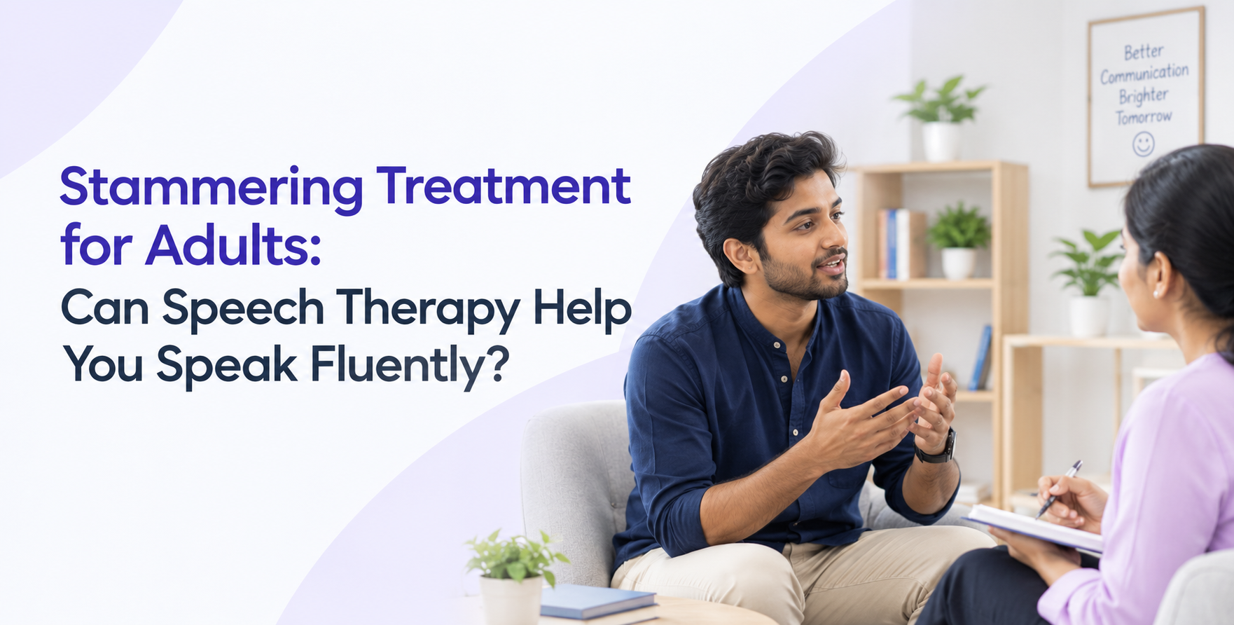 Stammering Treatment for Adults: Can Speech Therapy Help You Speak Fluently?