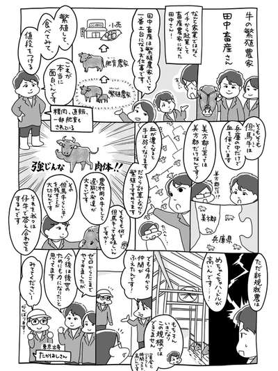 知恵と経験で但馬牛の血を守る繁殖農家のご夫婦