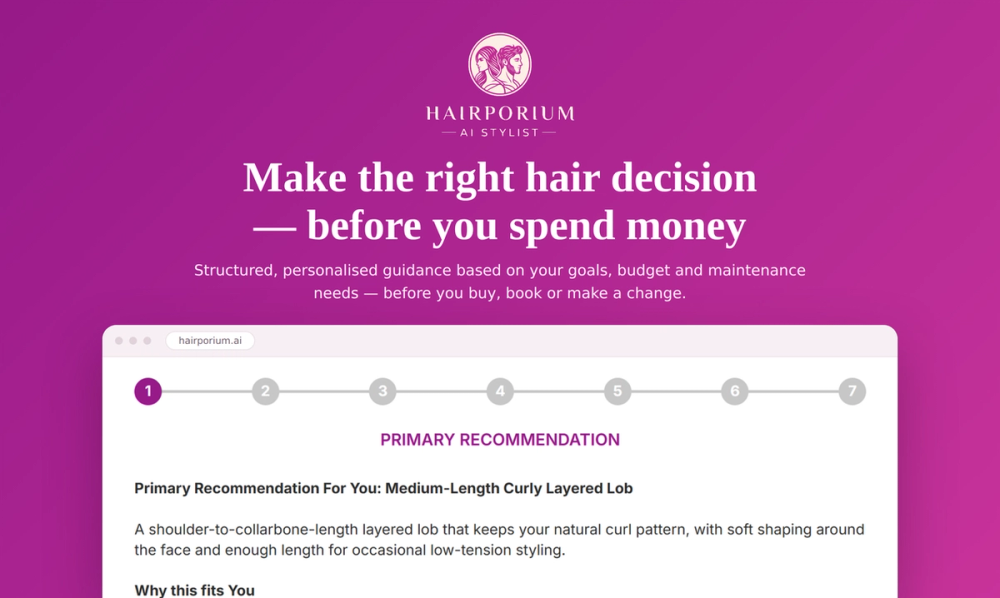 image of Hairporium AI Stylist image of Hairporium AI Stylist