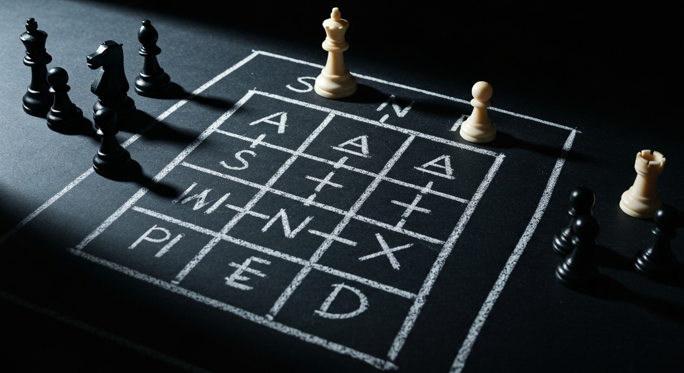 Editorial hero image for the article "Game Theory in Business Negotiation: A Practical Introduction"
