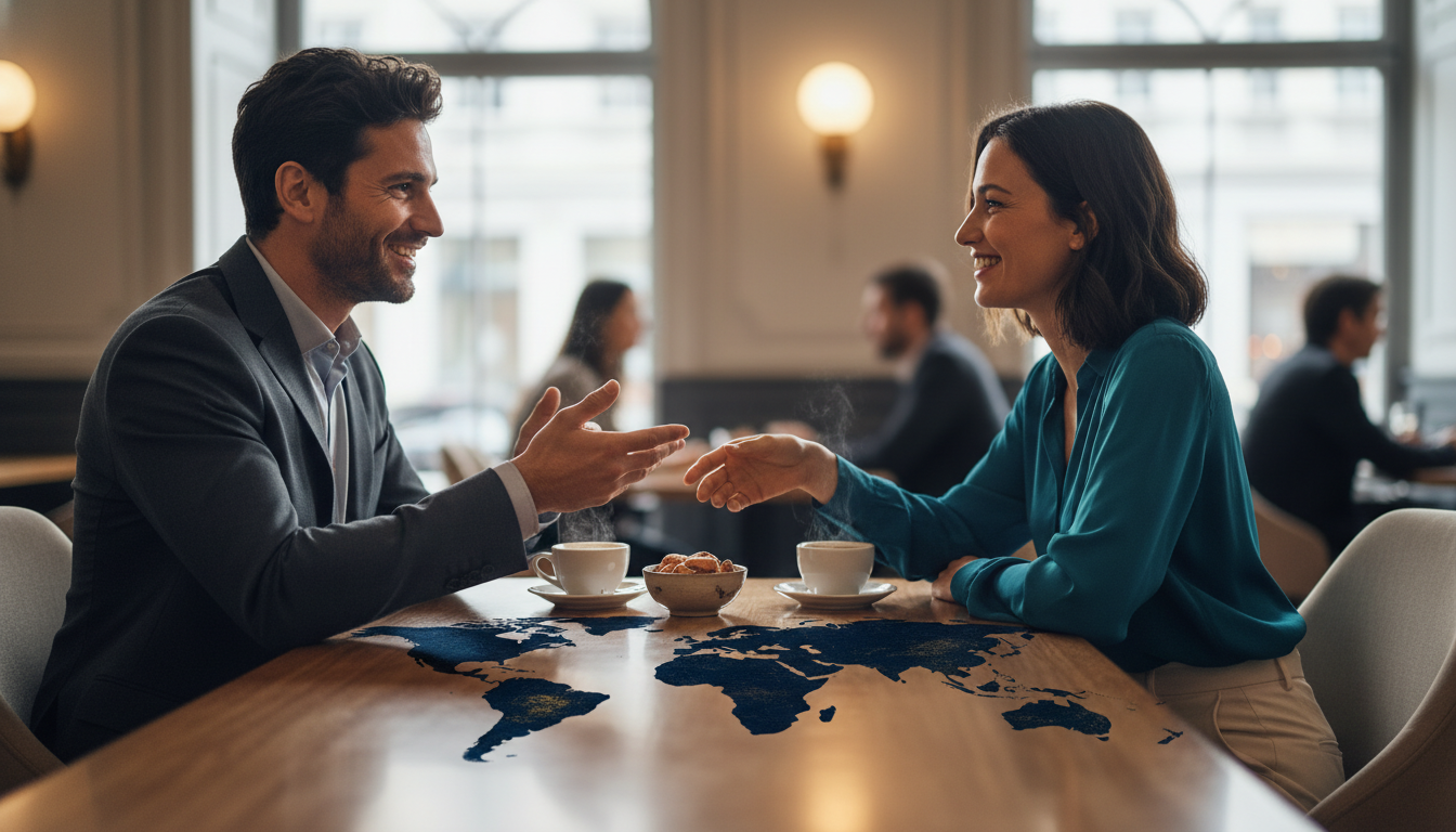 Editorial hero image for the article "Cross-Cultural Negotiation: How to Adapt Your Style for Global Deals"