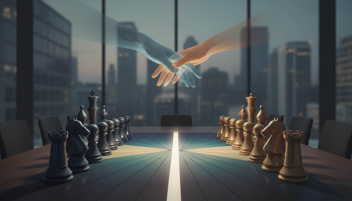 Editorial hero image for the article "Collaborative Negotiation: How to Turn Adversaries into Partners"