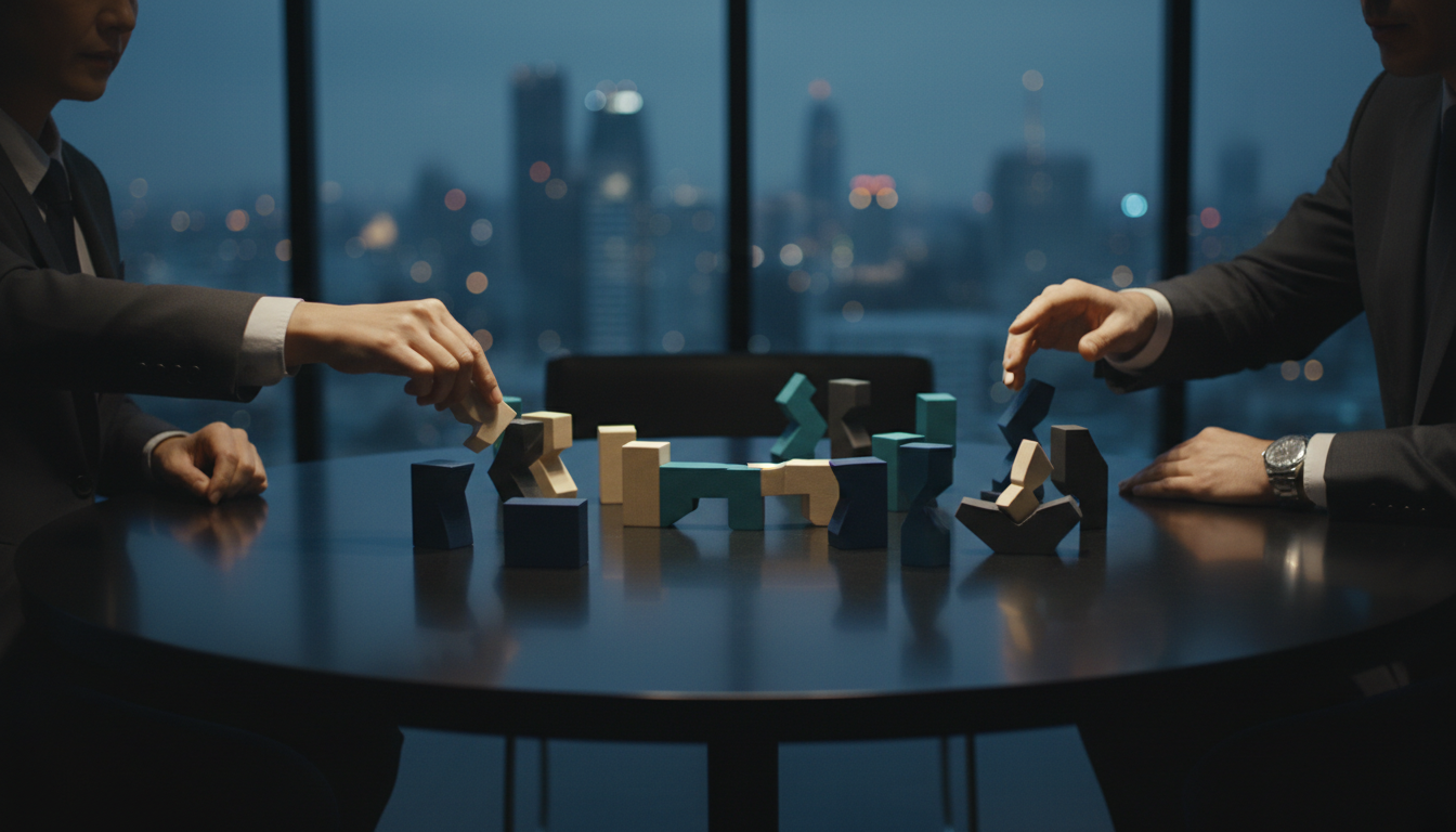 Editorial hero image for the article "Multi-Party Negotiation: Strategies for Deals With More Than Two Sides"