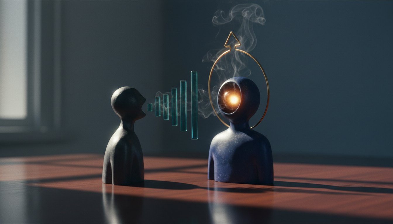 Editorial hero image for the article "Active Listening in Negotiation: Why Silence Is Your Strongest Move"