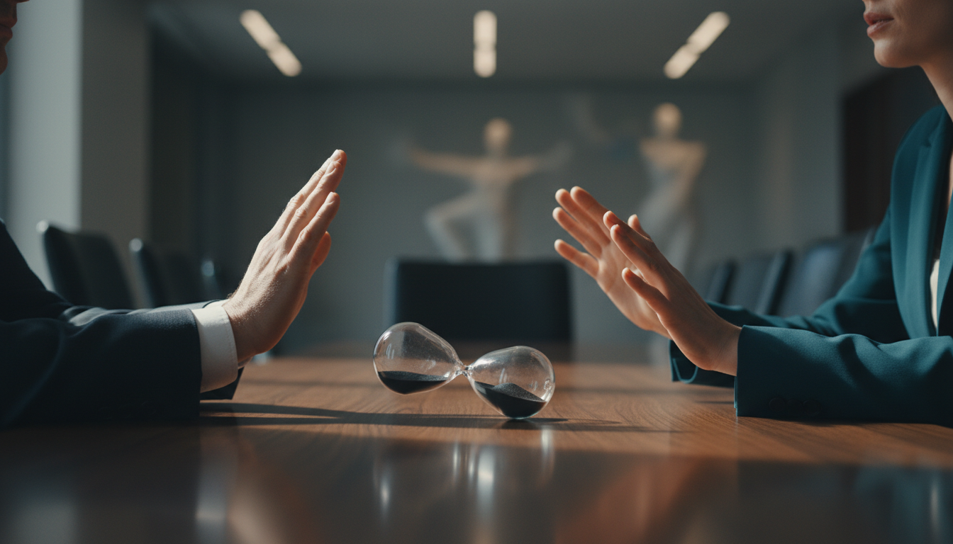 Editorial hero image for the article "Using Silence as a Negotiation Weapon"