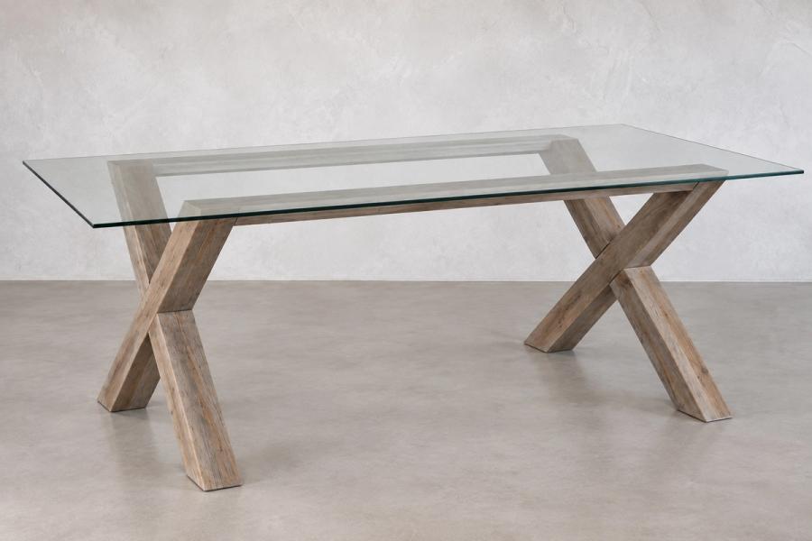 Enigma Dining Table, bespoke piece in solid timber by Urban Living