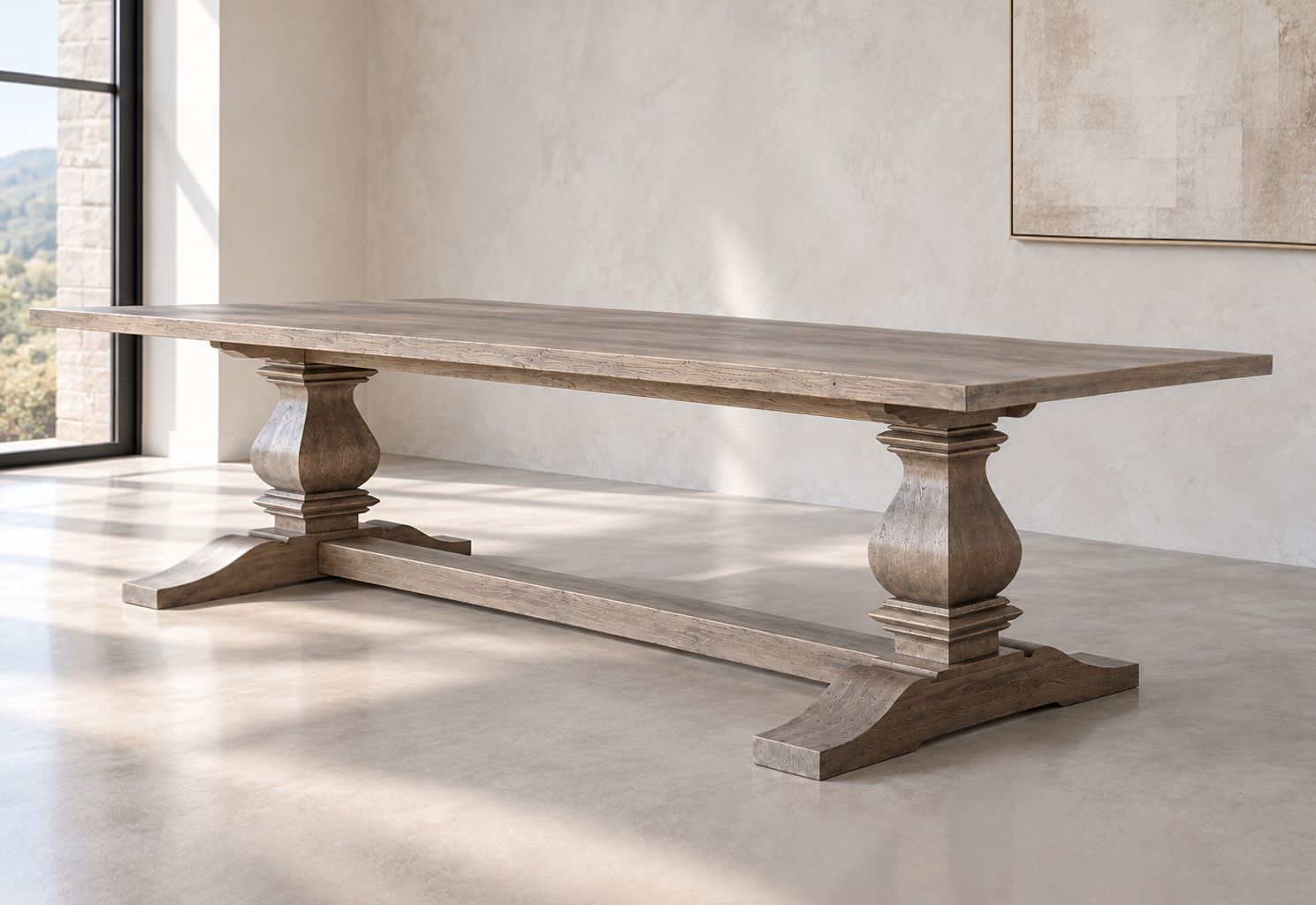 French Farmhouse Dining Table, hero