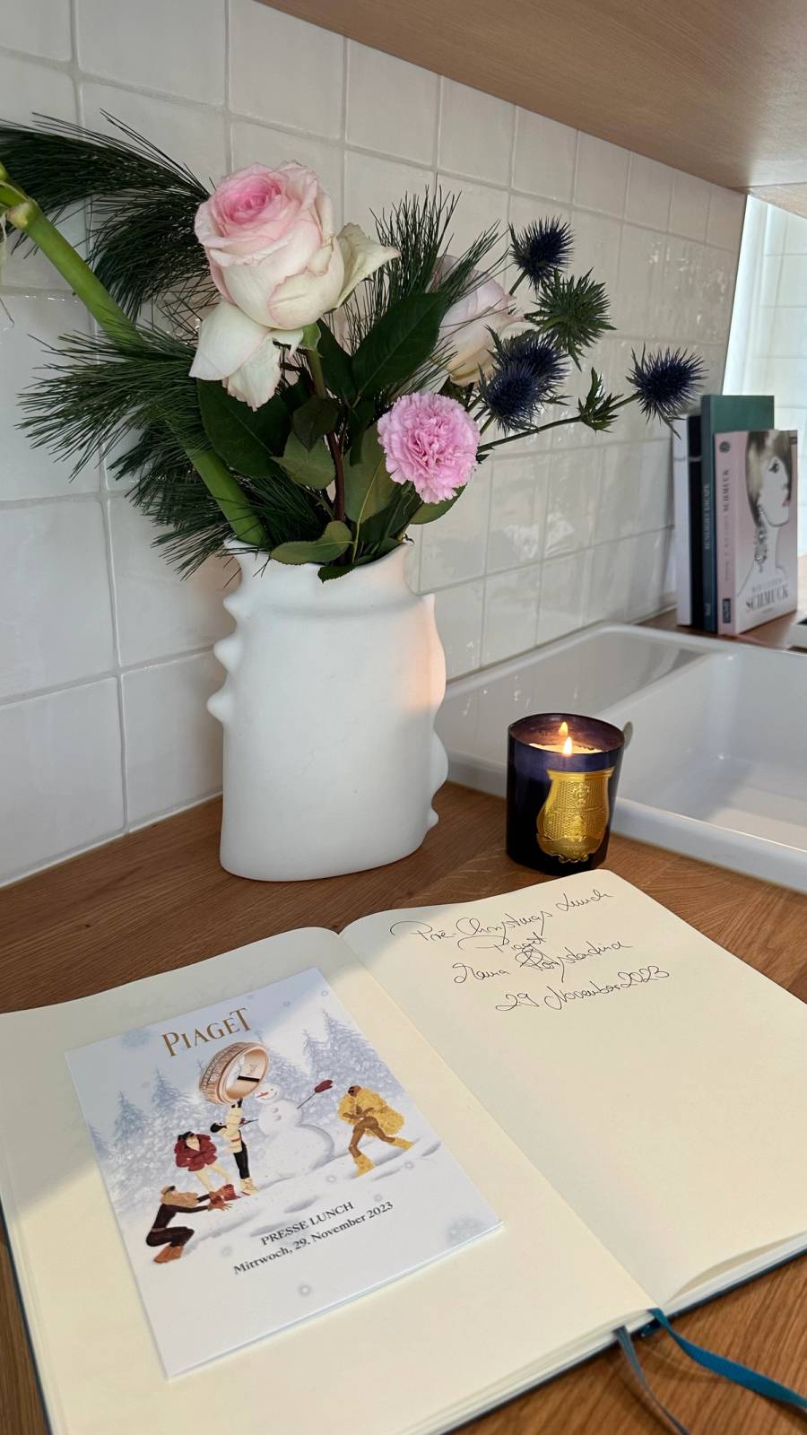 Piaget Christmas Press Lunch at Mama Konstantina, Vienna 2024