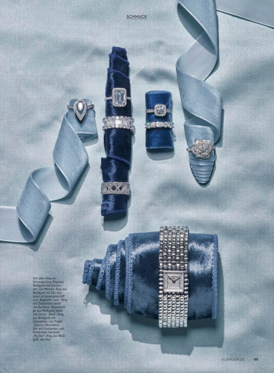 Frederique Constant & Piaget featured in Glamour 04/2025