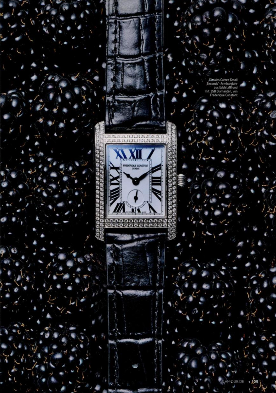 Frederique Constant featured in Glamour, 01/2025