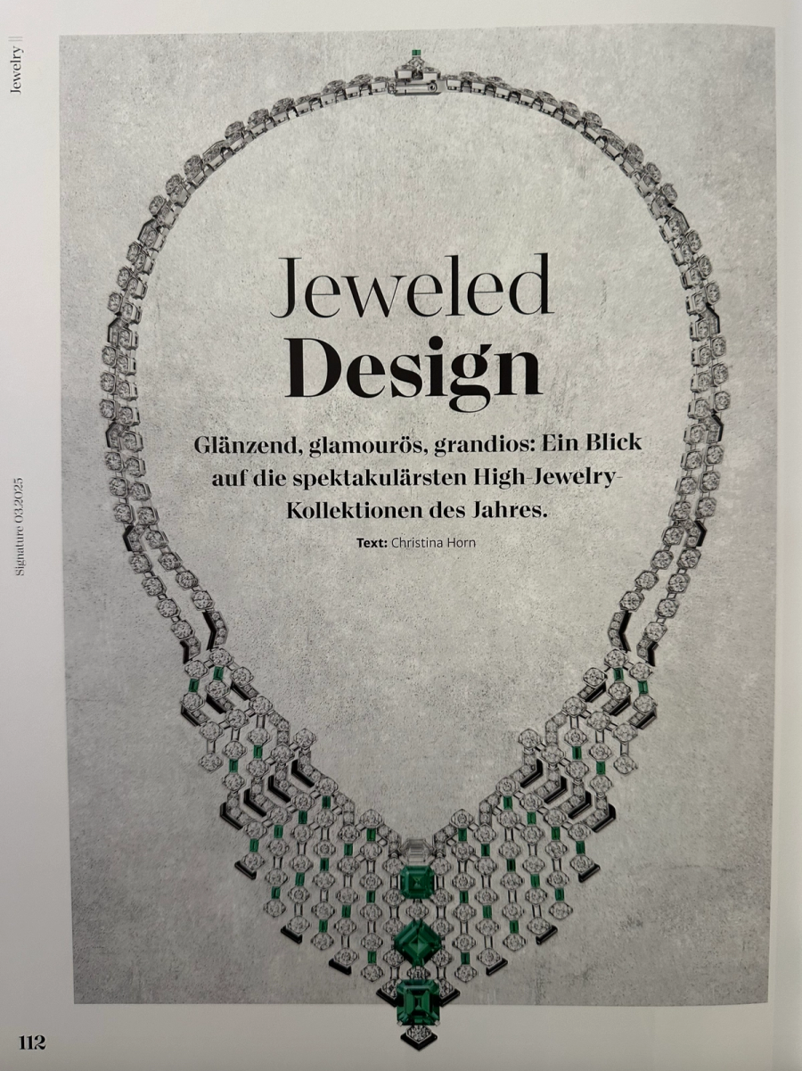 Piaget featured in Signature, 03/2025