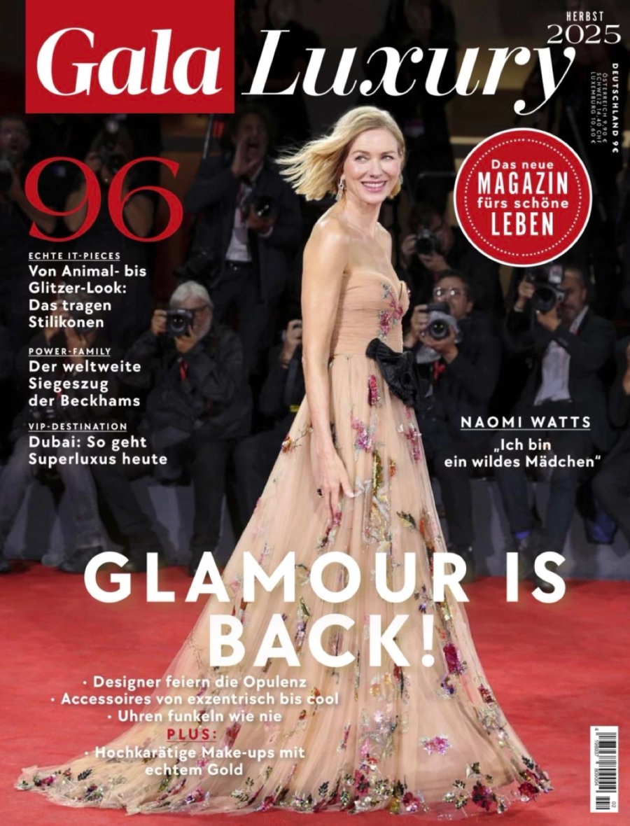 Piaget featured in Gala Luxury, Herbst 2025