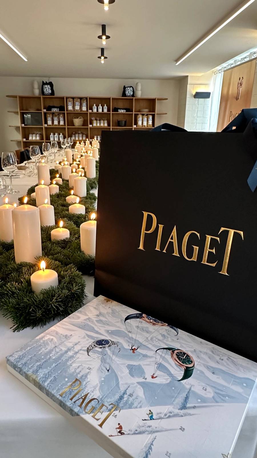 Piaget Christmas Press Lunch at Mama Konstantina, Vienna 2024