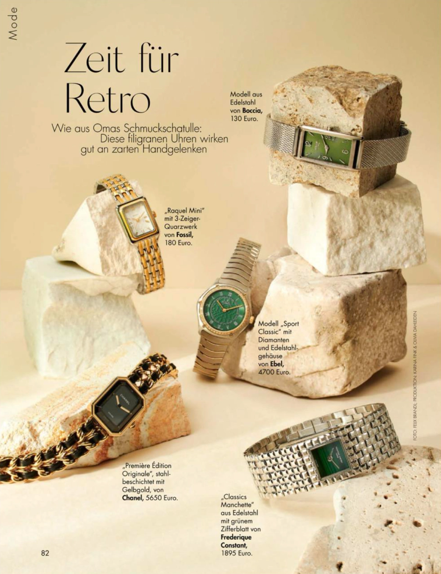 Frederique Constant featured in Myself, June 2026