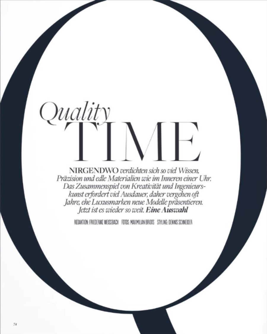 Piaget featured in Séduction, No. 27