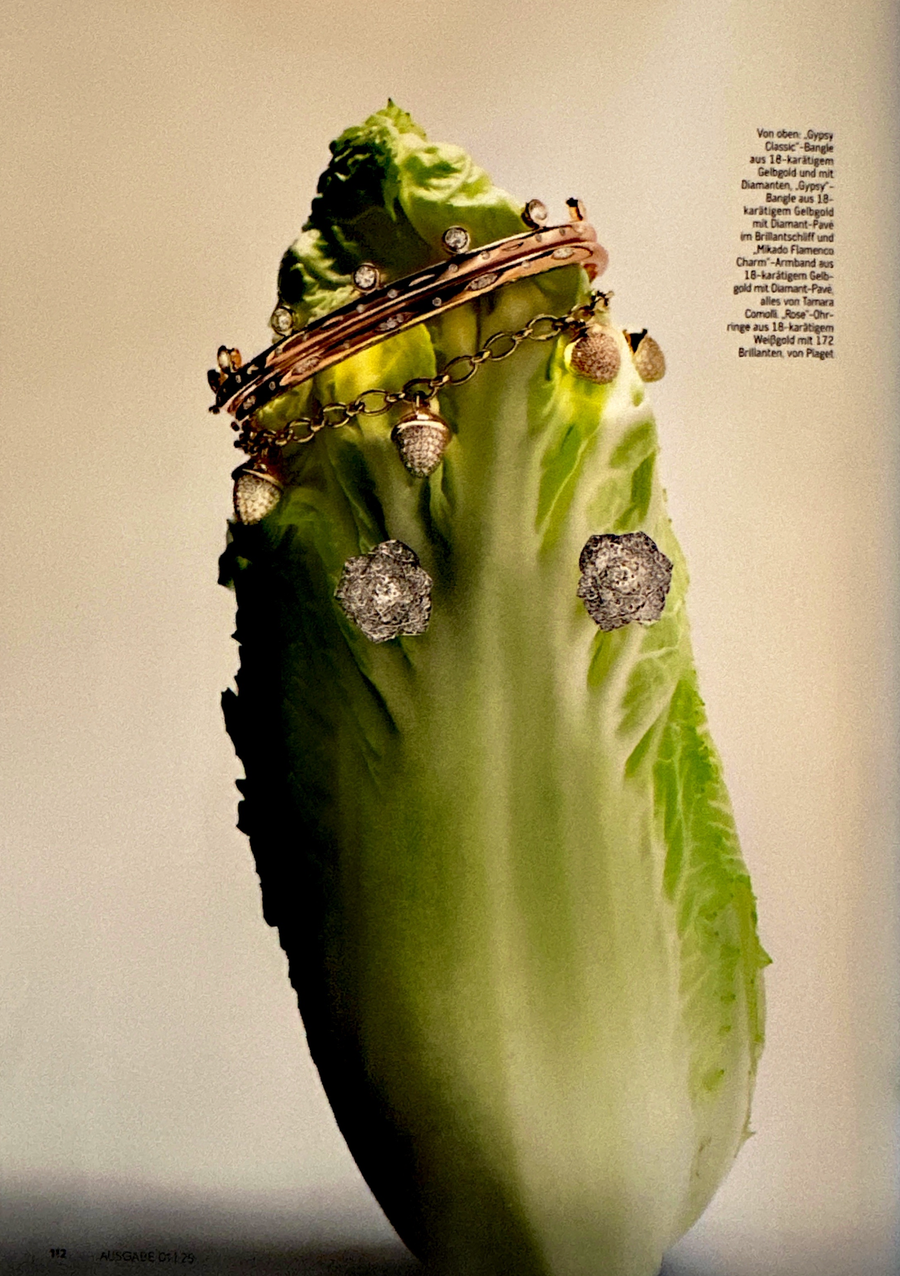 Piaget featured in Glamour, 01/2025