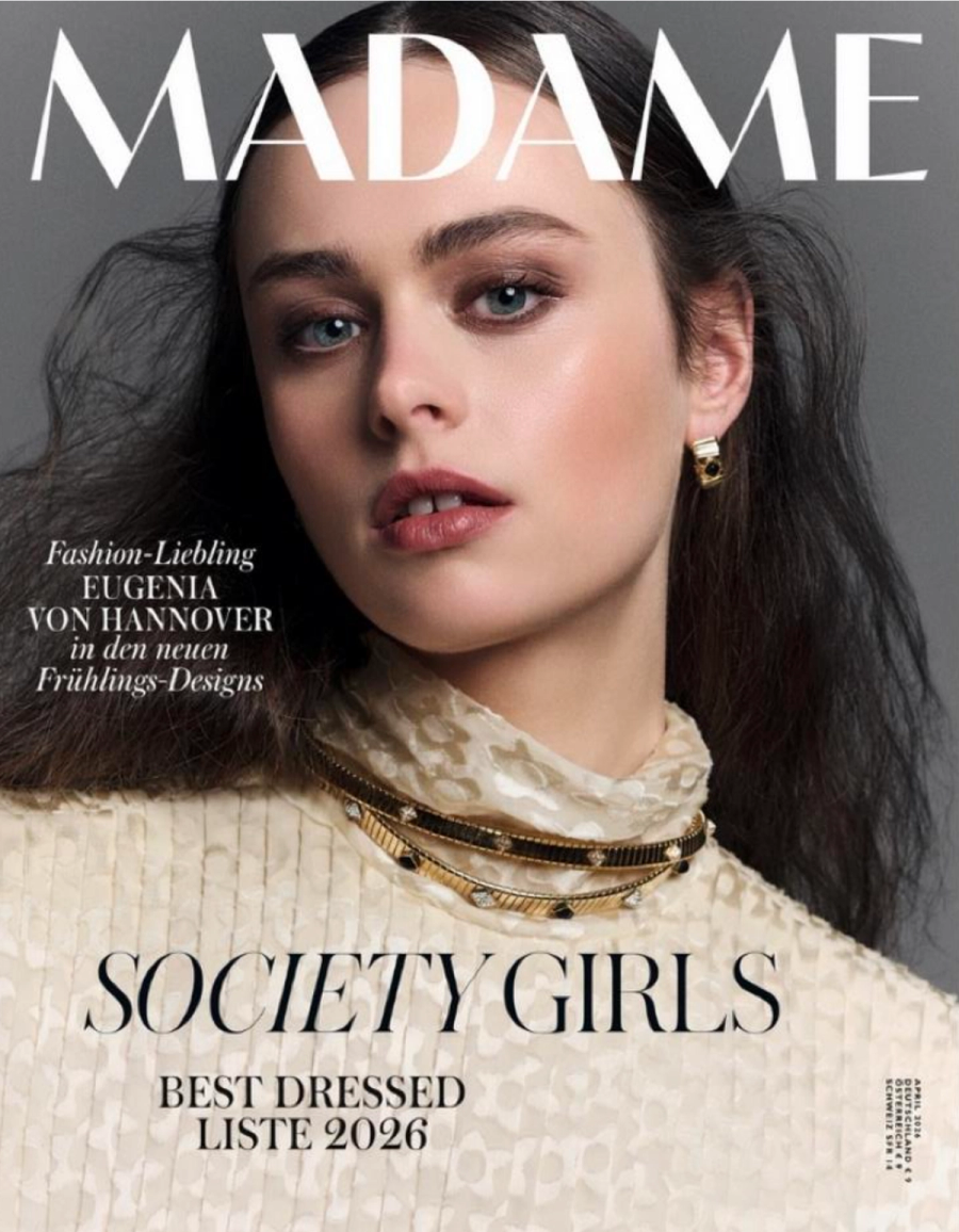 Piaget featured in Madame, April 2026