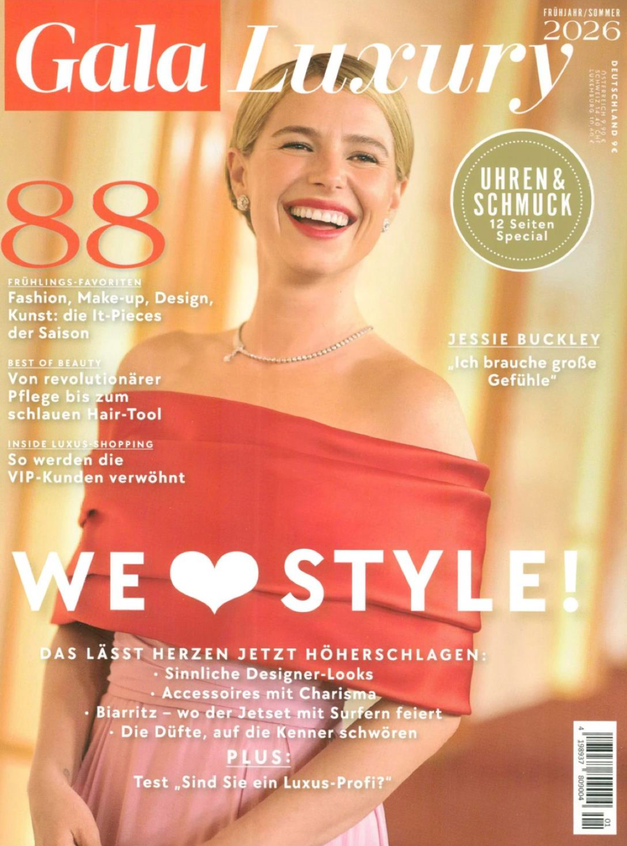 Frederique Constant & Piaget featured in Gala Luxury, Frühjahr / Sommer 2026