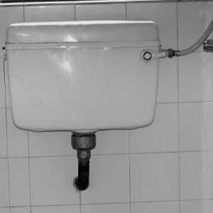 Elevated-Flush-Tank