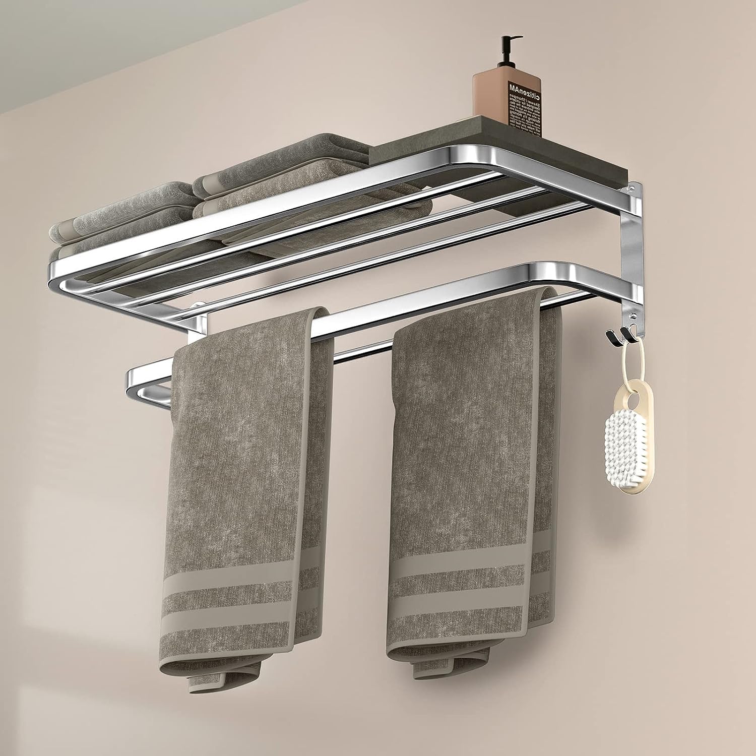 Bathroom Double Towel Rack