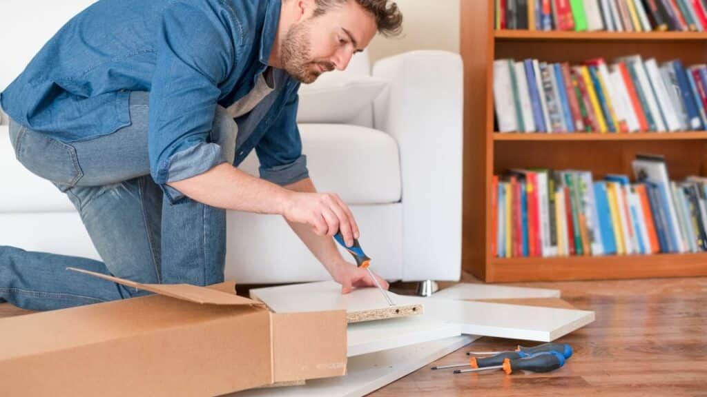 Ikea-Shelving-Installation
