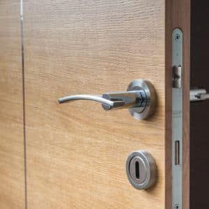 Wood Toilet Door Replacement