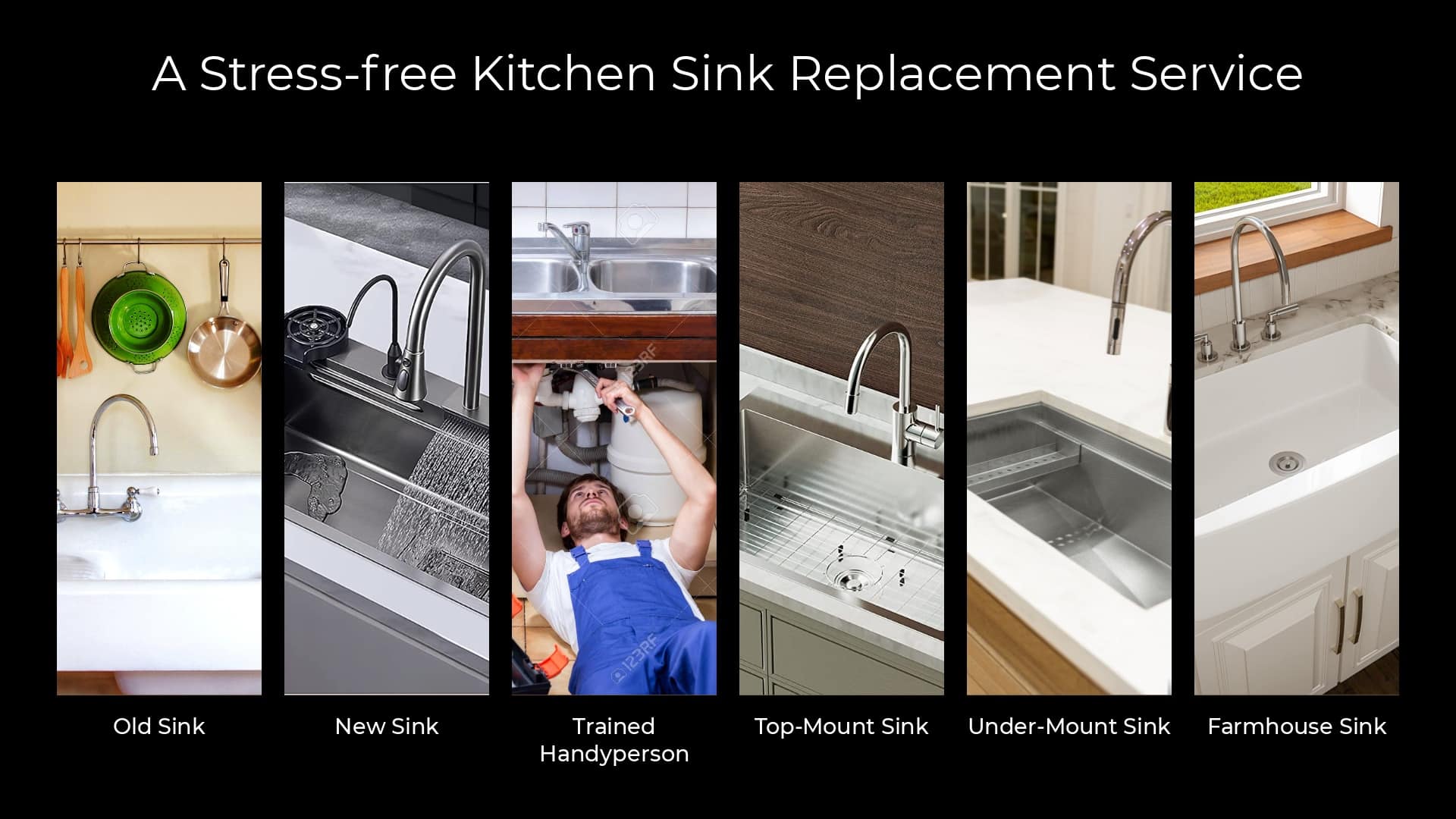 Kitchen Sink Replacement Service