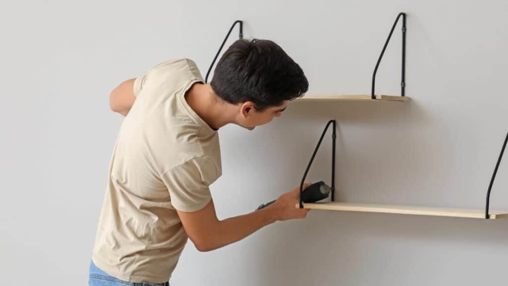 Wall-Shelving-Installation