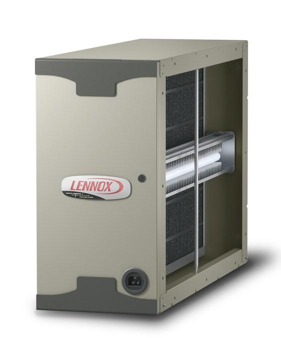 Lennox PureAir S whole-home air purification system with MERV 16 filtration and smart monitoring.