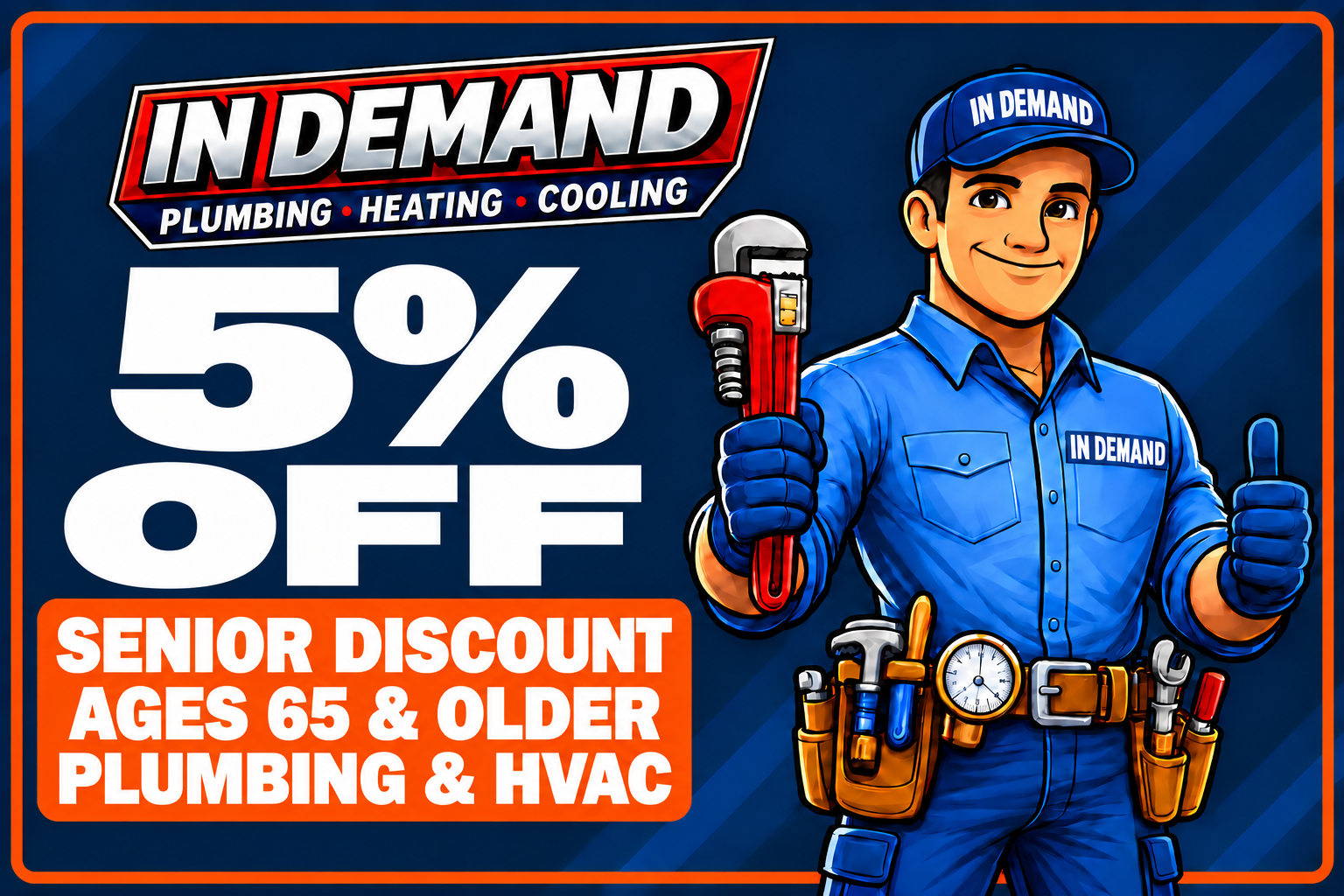 5% Senior Discount — Ages 65 & Older