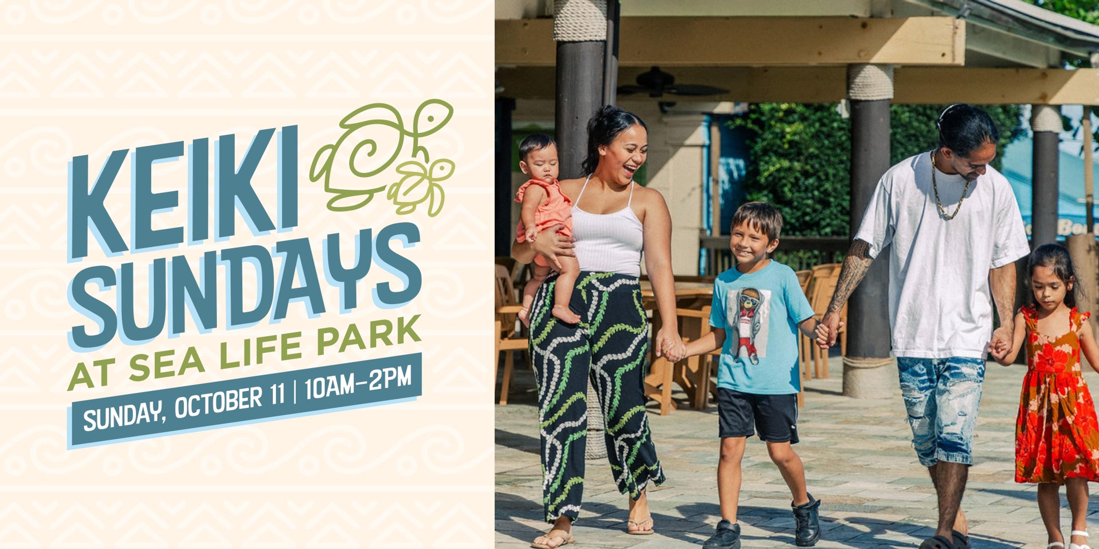 Keiki Sunday at Sea Life Park — Sunday, October 11, 10 AM to 2 PM
