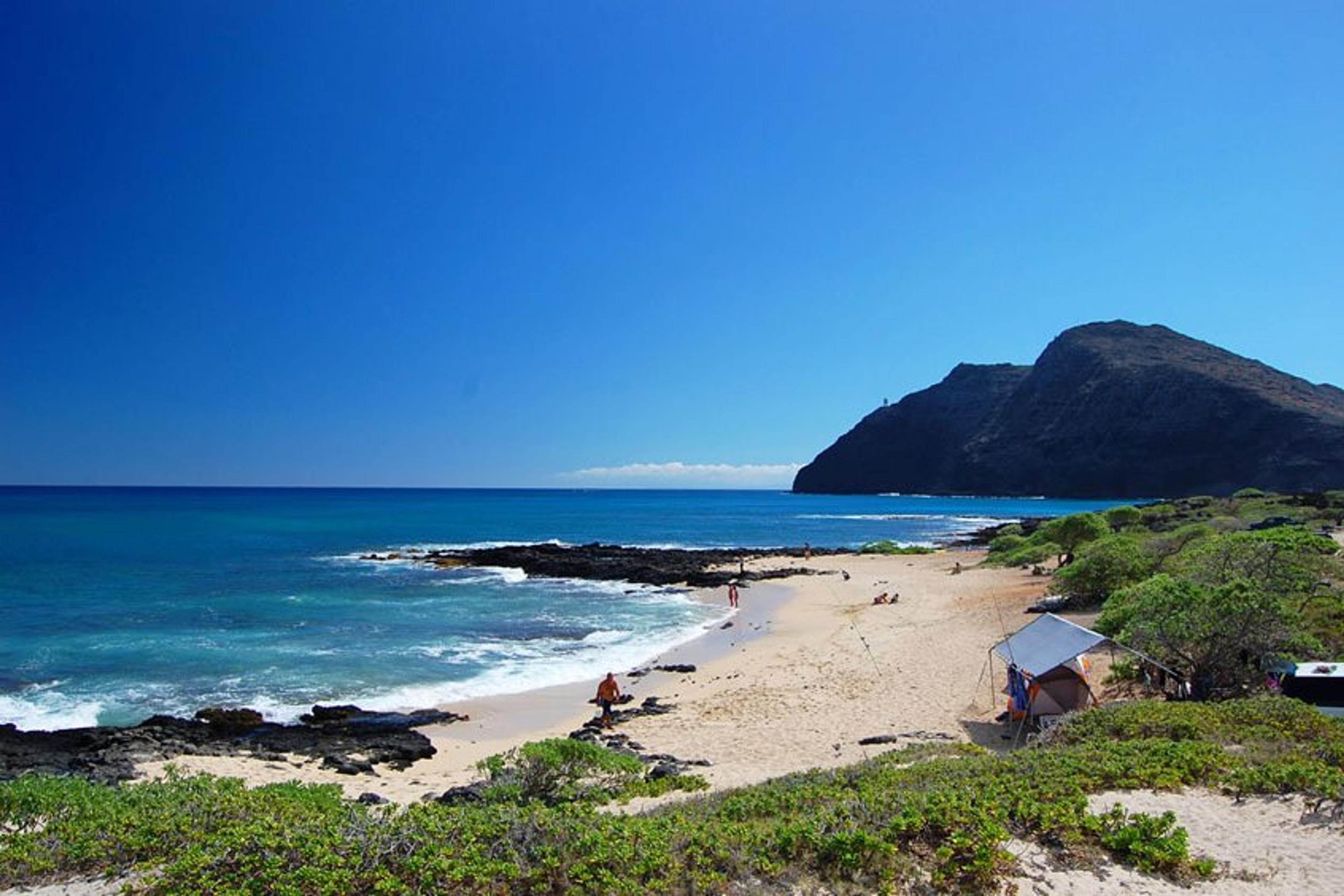 Kaupo Beach, across from Sea Life Park