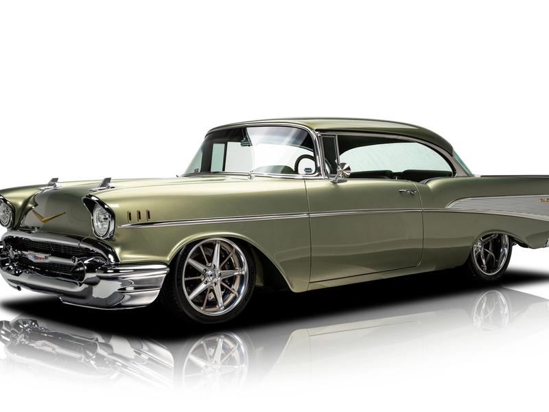 1957 Bel Air restauracija dvobojne boje