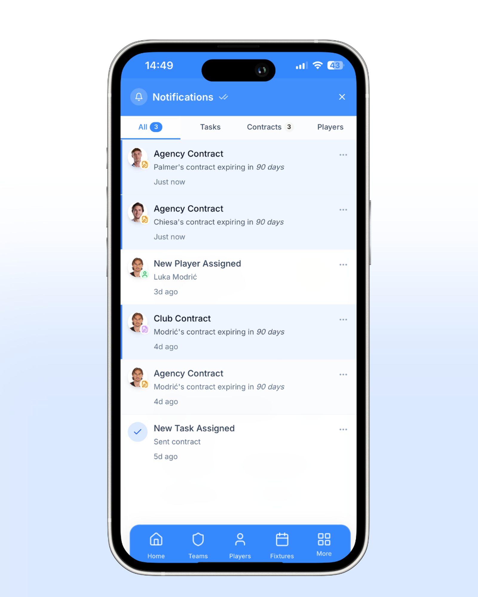ATHLIVO Mobile Notifications