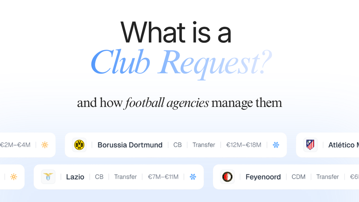 What is a club request in football