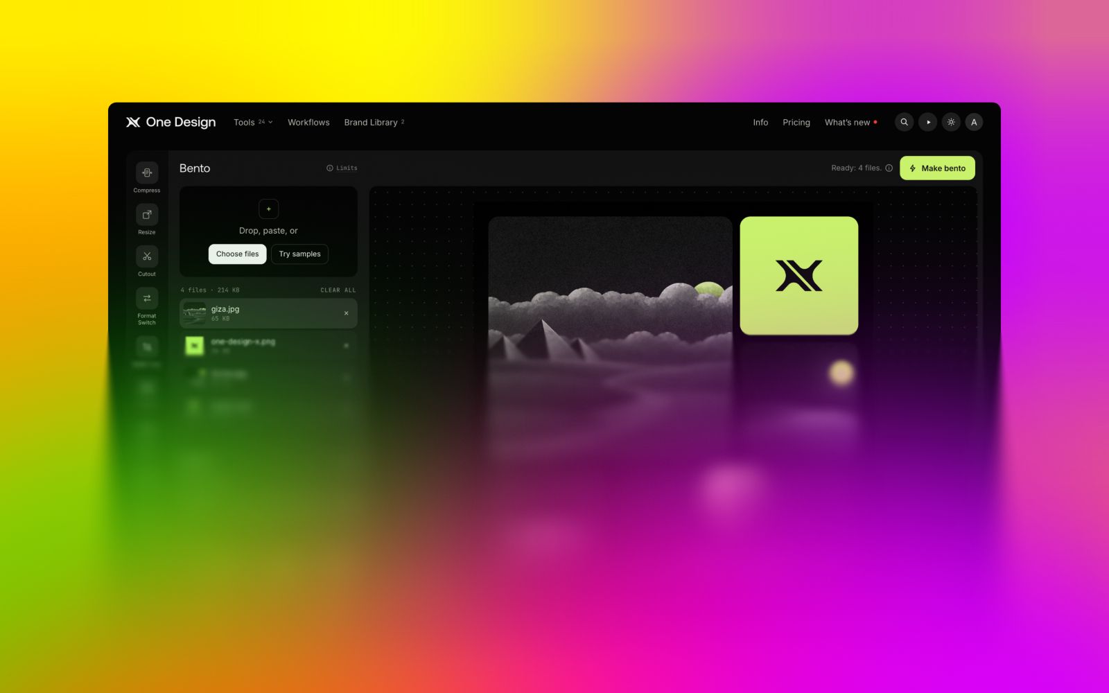 Bento by One Design screenshot
