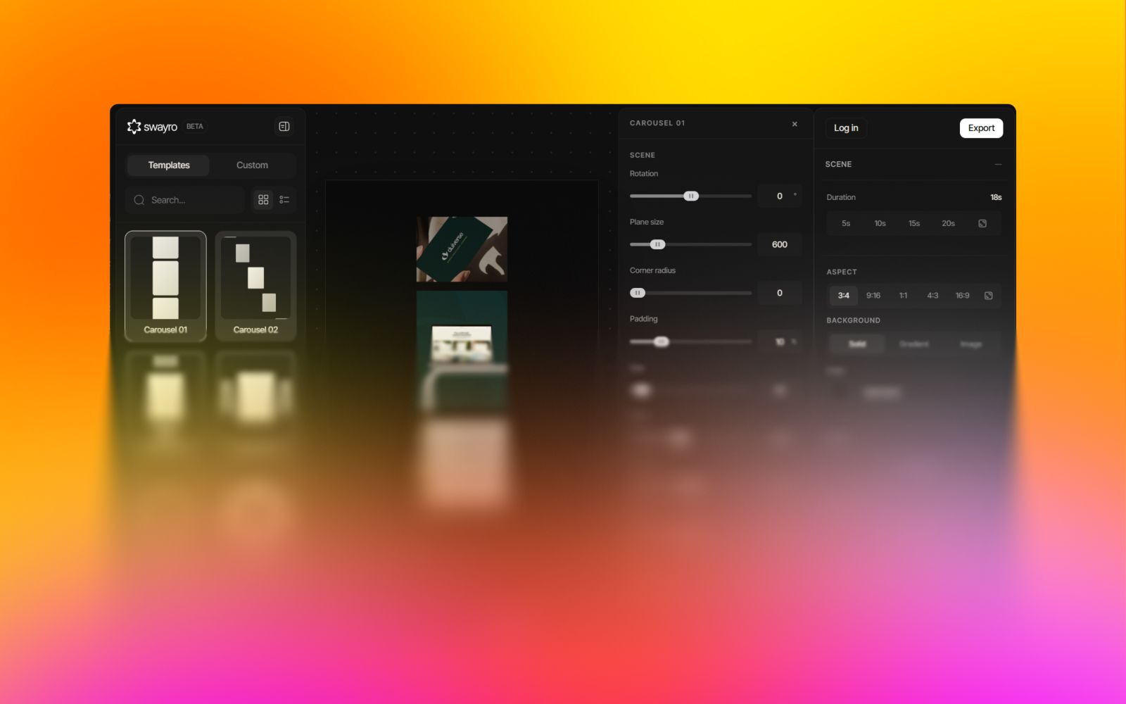 Swayro screenshot