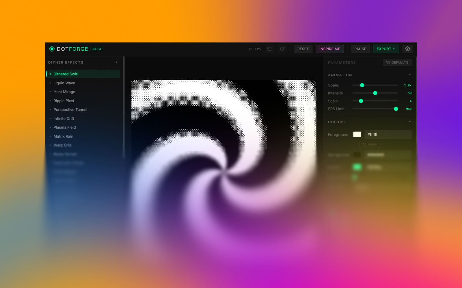 DotForge screenshot