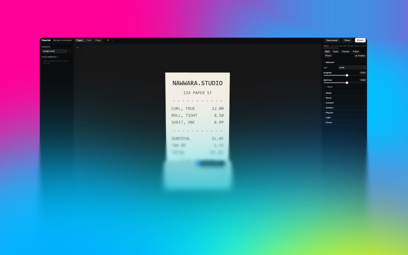 paperlab screenshot